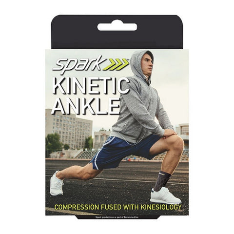 Brownmed, Ankle Support Spark Kinetic Large Pull-On Left or Right Foot, 1 Count