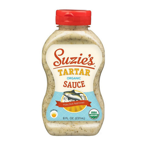 Suzies, Organic Tartar Sauce, 8 Oz(Case Of 6)