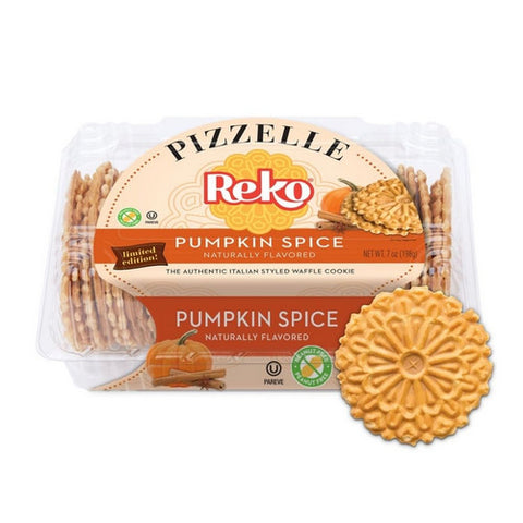 Reko, Pumpkin Spice Pizzelle, 7 Oz(Case Of 12)