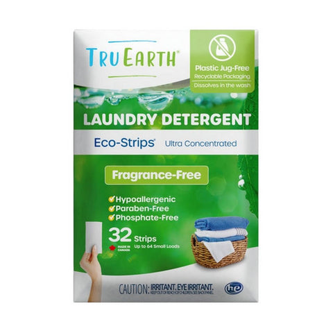 Tru Earth, Detergent Laundry No Scent, 32 Count(Case Of 12)
