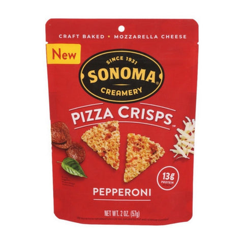Sonoma Creamery, Pepperoni Pizza Crisps, 2 Oz(Case Of 6)