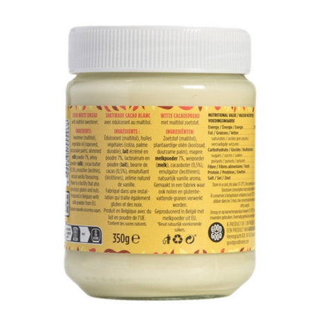 Good Good, Choco White No Added Sugar Spread, 12 Oz(Case Of 6)