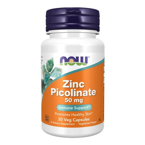 Now Foods, Zinc Picolinate, 50 mg, 30 VegCaps