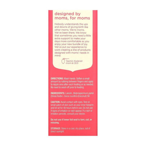 Mommys bliss, Lanolin Nipple Balm Breastfeeding Cream with Coconut Oil And Shea Butter, 2 Oz