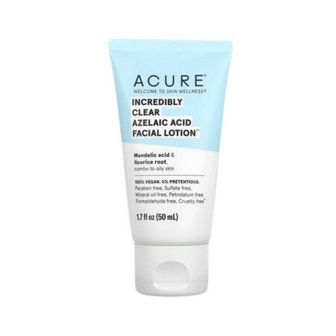 Acure, Incredibly Clear Azelaic Acid Facial Lotion, 1.7 Oz