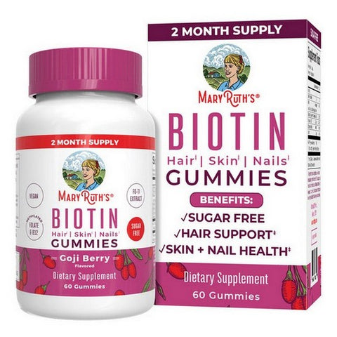 MaryRuth's, Organic Biotin Goji Berry, 30 Gummies