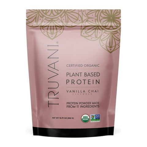 Truvani, Organic Plant Protein Powder Vanilla Chai, 10.79 Oz