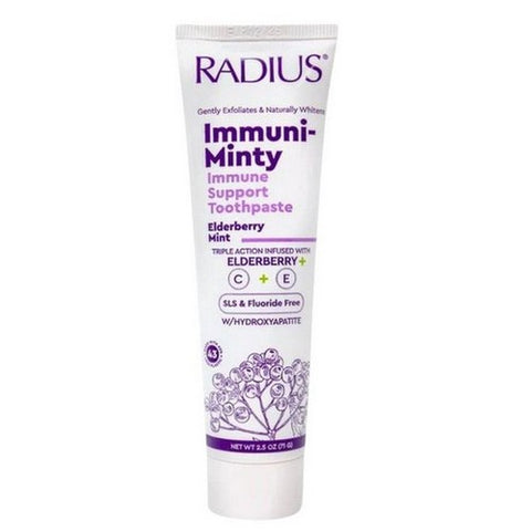 Radius, Organic Elderberry Mint Toothpaste, 2.5 Oz