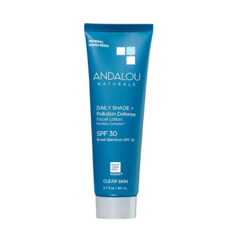 Andalou Naturals, Daily Shade Pollution Defense Facial Lotion SPF 30, 2.7 Oz