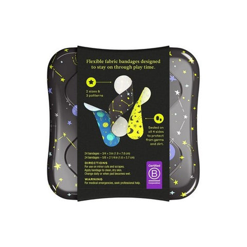 Welly, Flex Fabric Bandages Space, 48 Count