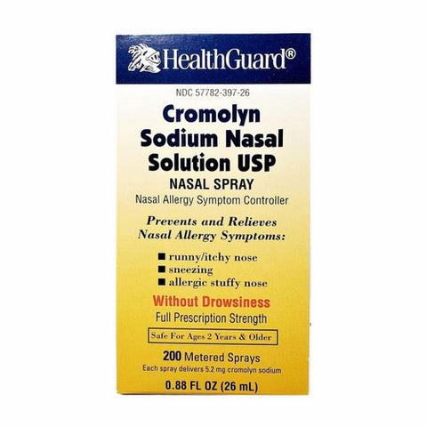 Valeant, Cromolyn Sodium Nasal Solution, 26 mL