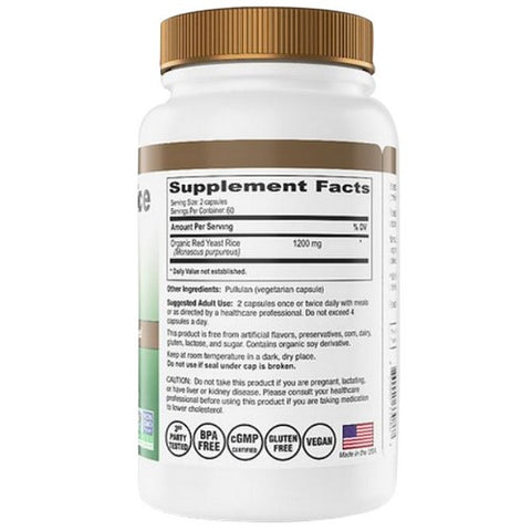 IP-6 Internional INC, Ip6 Red Yeast Rice Gold, 120 Caps