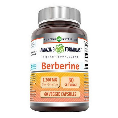 Amazing Nutrition, Amazing Formulas Berberine, 60 Veggie Capsules