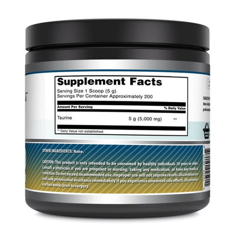 Amazing Nutrition, Amazing Formulas Taurine, 2.2 Lbs