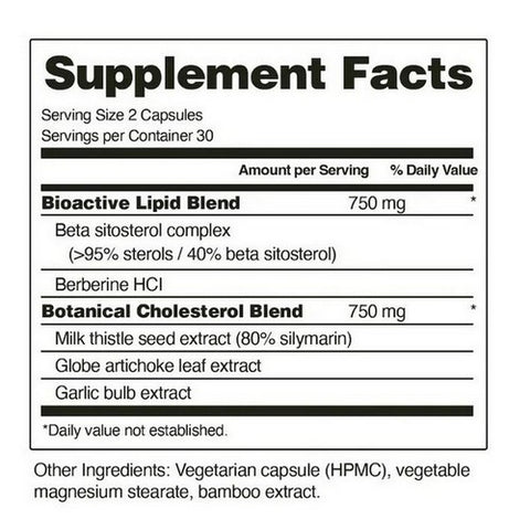 Snap Supplements, Cholesterol Health, 60 Caps