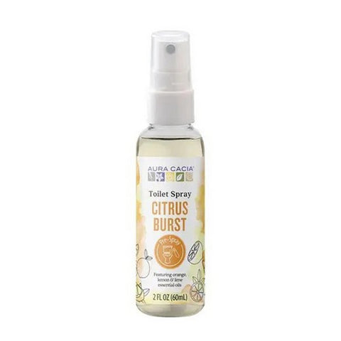 Aura Cacia, Toilet Spray Citrus Burst, 2 Oz