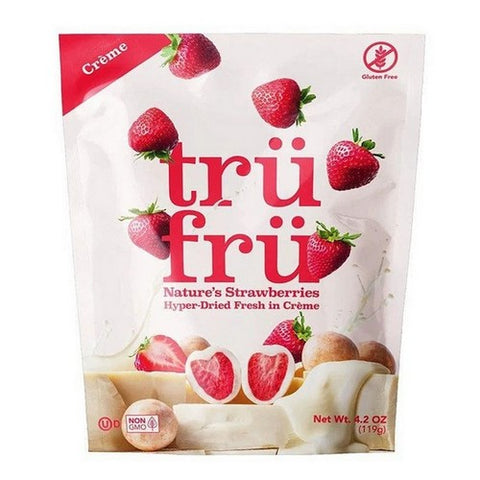 The Humble Co, Hyper Dried Strawberries in Creme, 4.2 Oz