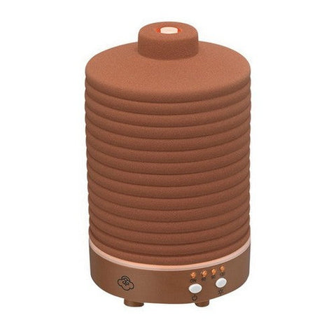 Serene House, Terracotta Brown 90 Ceramic Ultrasonic Diffuser, 1 Count Serene House