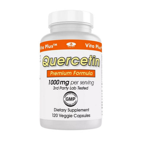 Quercetin 120 Veggie Capsules by Vita plus