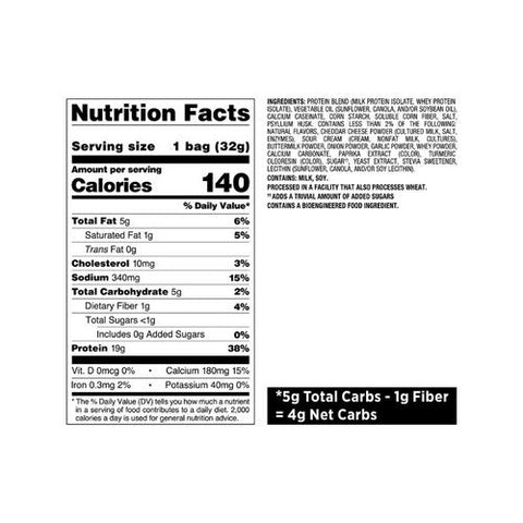 Quest, Protein Chips Chedder And Sour Cream, 8 Count Quest