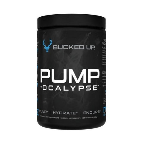Bucked Up, Pump Ocalypse Blue Raz, 12.3 Oz