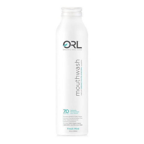 ORL, Fresh Mint Mouthwash, 16.9 Oz