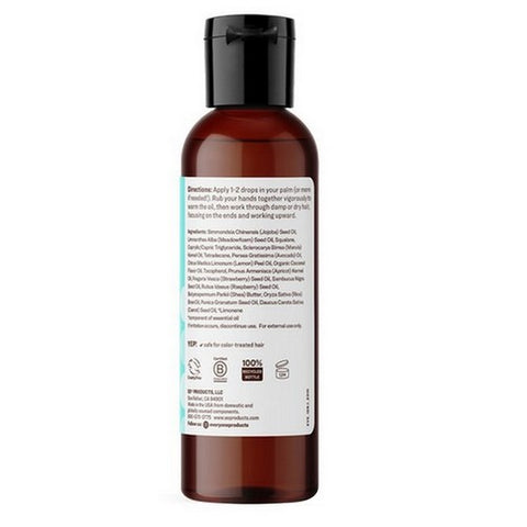 Everyone, Everyone Shiny Hair Oil Coconut And Lemon, 2 Oz