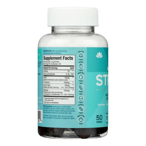 SUKU Vitamins, Buh Bye Stress Gummies, 50 Count