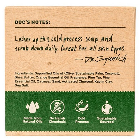 Dr. Squatch, Dr Squatch Mens All Natural Bar Soap Pine Tar, 5 Oz