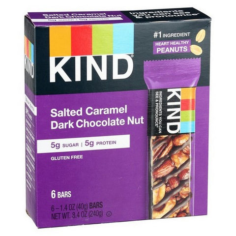 Kind, Protein Bar Salted Caramel And Dark Chocolate Nut, 1.4 Oz x6 (Case Of 10)