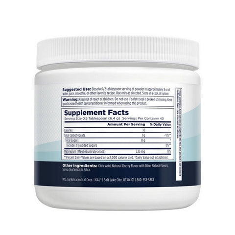 Kal, Calming Magnesium Powder, 9 Oz