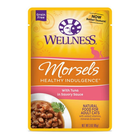 Wellness, Wellness Healthy Indulgence Chicken Salmon Cat Food, 3 Oz (Case of 24)