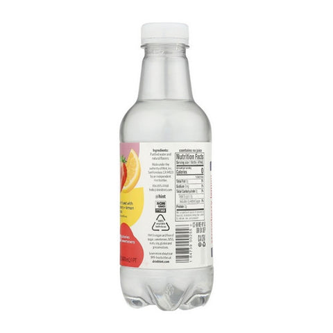 Hint, Water Infused With Strawberry And Lemon, 16 Oz (Case Of 12)