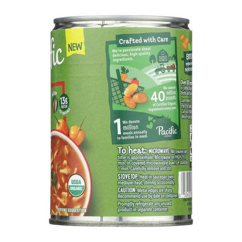 Pacific Foods, Organic Spicy Chicken Noodle Soup, 16.1 Oz (Case Of 12)