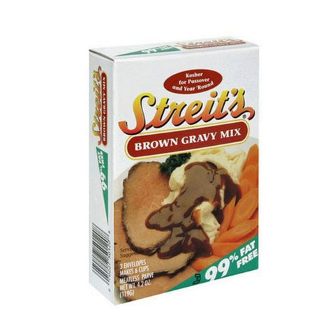 Streits, Brown Gravy Mix, 4.2 Oz (Case Of 12)