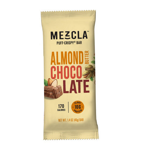 Mezcla Spanish Almond Butter Chocolate 1.4 Oz (Case of 15) by Mezcla