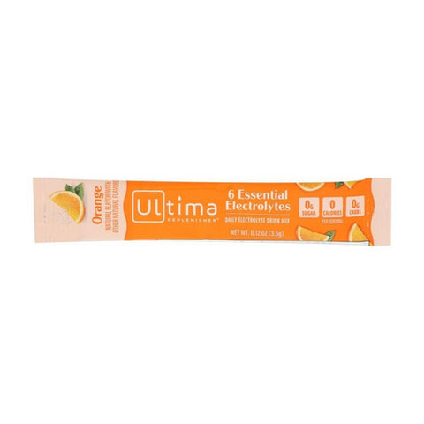 Ultima Replenisher, Orange Electrolyte Powder, 0.12 Oz (Case of 20)
