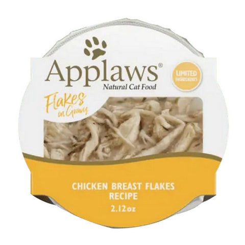 Applaws, Chicken Flakes Gravy Pot Cat, 2.12 Oz (Case Of 18)