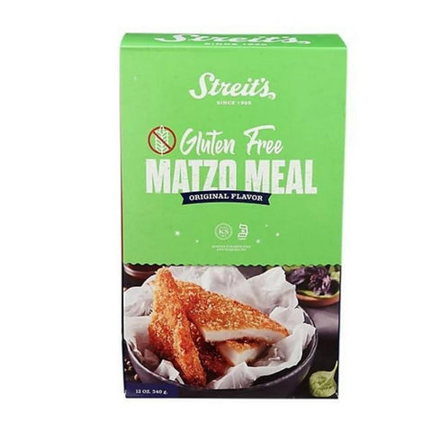 Streits, Matzo Meal Original Flavor Gluten Free, 12 Oz (Case of 18)