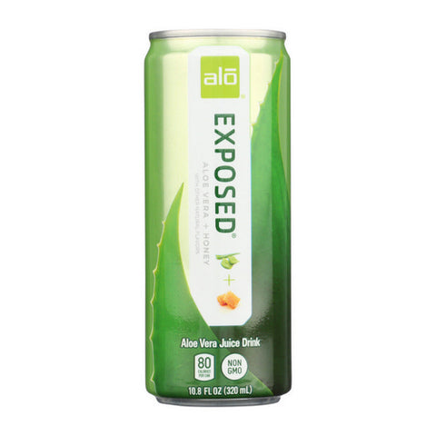 Alo, Exposed Honey Plus White Grape Aloe Vera Juice Drink, 10.8 Oz (Case Of 12)