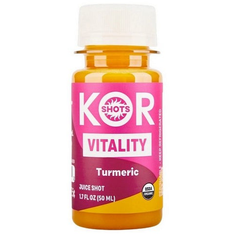 KOR, Organic Turmeric Vitality Shot, 1.7 Oz (Case Of 12)