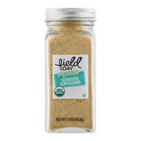 Field Day, Organic Ginger Ground, 1.6 Oz (Case Of 6)