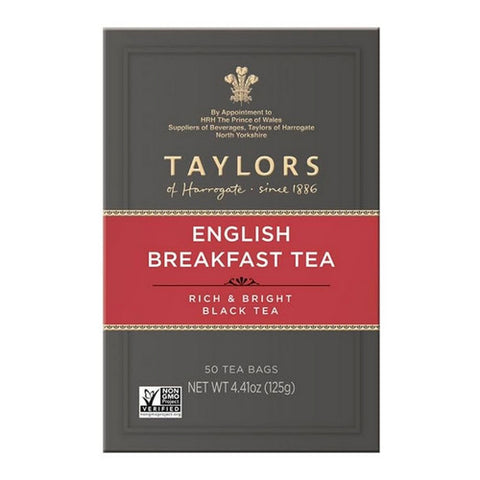 Taylors Of Harrogate, English Breakfast Tea Bags, 4.41 Oz