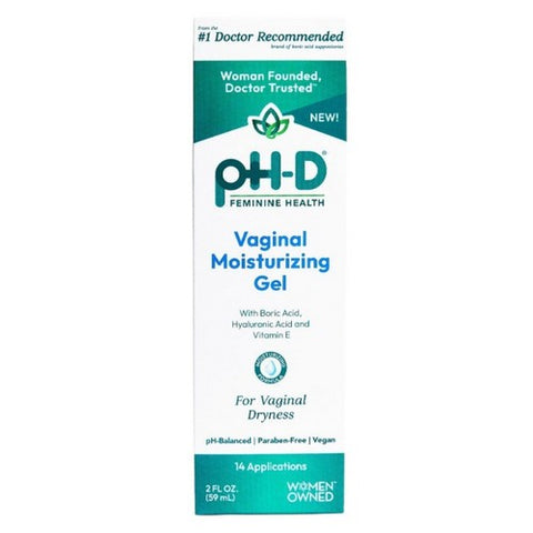 ph-D Feminine Health, Boric Acid Moisturizing Vaginal Gel, 2 Oz
