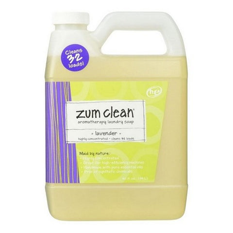 Zum, Clean Aromatherapy Laundry Soap Lavender, 32 Oz (Case Of 8)