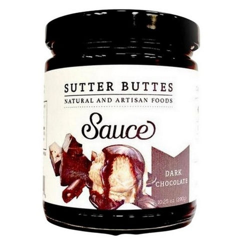 Sutter Buttes, Dark Chocolate Dessert Sauce, 10.25 Oz