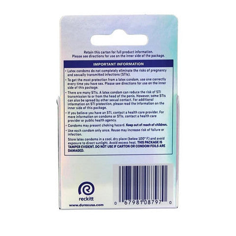 Durex, Air Latex Condoms, 3 Count Durex