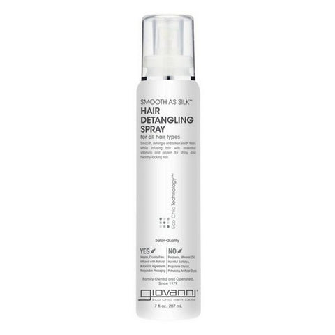 Giovanni Cosmetics, Smooth As Silk Detangling Spray, 7 Oz
