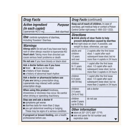 Foster And Thrive, Anti-Diarrheal Loperamide Hcl, 2 Mg, 24 Caps