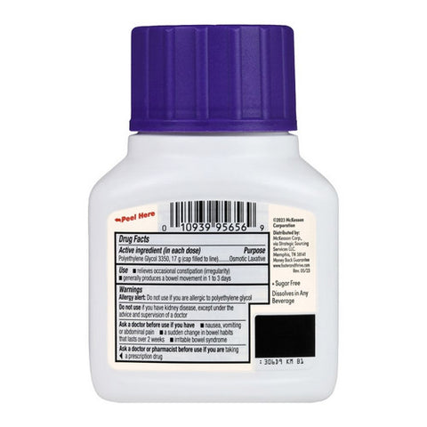 Foster And Thrive, Clearlax Polyethylene Glycol 3350 Powder, 4.1 Oz